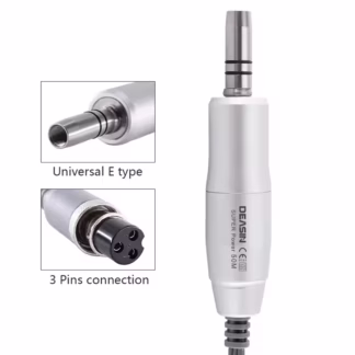 Dental E-type Brushless Electric Motor 50000 RPM for Straight Contra Angle Handpiece for Micromotor Polisher Dental Lab Supply