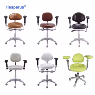 Multifunction Laboratory Height Adjustable Mobile Lab Doctor Assistant Chair Portable Dentist Stool Dental Chair