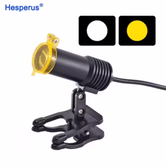 5W Headlight Belt Clip Type Headlamp with Optical Filter for Dental Loupes Lab Medical Magnifier Magnification Binocular