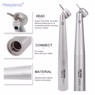 45 Degree Dental High Speed Handpiece Fiber Optic Air Turbine for Teeth Remove for KAVO Coupling Professional Tooth Extraction