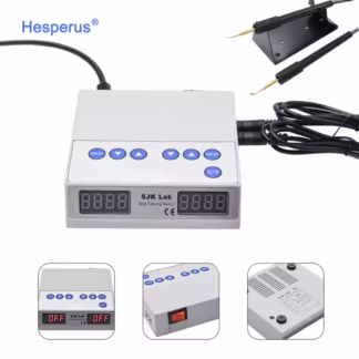 Ultra-thin Dental Equipment Double Pen +6 Wax Tips Electric Wax Knife for Wax Carving in Dental Laboratory