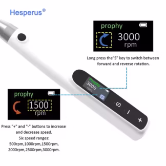 NEW Dental Wireless Electric Polishing Motor Handpiece Polisher Motor With 3000rpm Rechargeable Prophy Angles Dentistry Handle