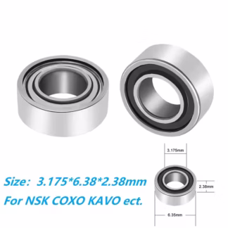 High Quality 10pc SR144 High Speed Handpiece Ceramic Bearings for nsk Tosi Coxo Dental air Turbine Bearings 3.175x6.35x2.38mm