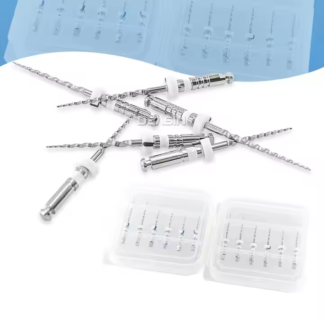 6Pcs/Box Deatal D1 D2 D3 Endodontic Retreatment File Niti Super D Rotary Files for Root Canal Cleaning Dentistry Endo Instrument