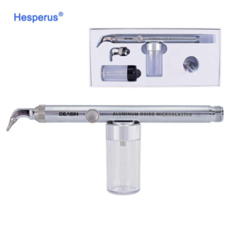 Dental Air Polisher 2in1 Aluminum Oxide Air Abrasion Master Sandblaster Device With Water Spray Ortho Microblaster