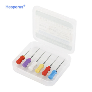 6pcs/pack Dental Hand Use Niti Files 25mm Niti Endodontic Root Canal Files Dentist Tools Dental Lab Instruments