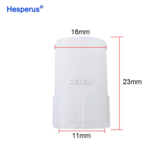 10pcs Dental Saliva Ejector Rubber Snap Tip Adapter 6mm 11mm Weak Suction Tip Convertor Spare Parts Replacement For Dental Unit