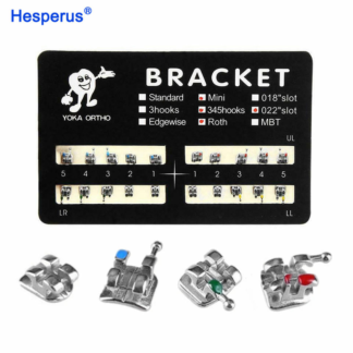 Dental Brackets Metal Bondable Mini Slot Roth Dental Orthodontic Bracket