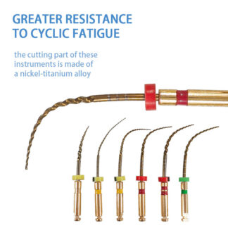 6pcs/box Soco Coxo Dental Root Canal File Box Set Heat-activated Rotary Nitinol Tooth Pulp Files Thermally Activated Turbine