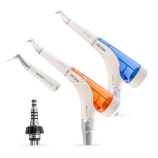 Dental Air Polisher Teeth Whitening Spray Sandblasting Machine Air Flow Prophy Unit Jet 4 Hole Quick Connect Dentistry Tool