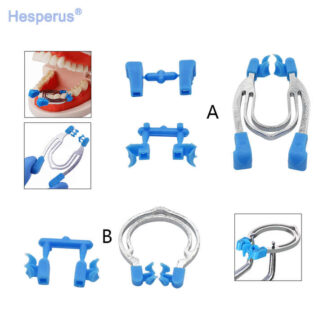 Autoclave Dental Matrix Sectional Contoured Matrices Clamps Wedges Metal Spring Clip Rings Dentist Tools Dental Lab Material