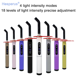 Dental 1 Set Curing Light 1200-2000 Mw/cm2 Aluminum Colorful Wireless Tooth Whitening Resin Solidify Lamp Dentistry Tools
