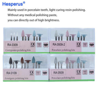 Dental Composite Polishing Kit For Low Speed Handpieces Light-cured Resin Polishing Kit Ra0309 /ra0109/hp0412/hp0312