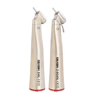 As- Z45l 45 Degree Angle Head 1:4.2 Increasing Led Dental Contra Angle Handpiece E-type Connector Low Speed Hand Piece Optical