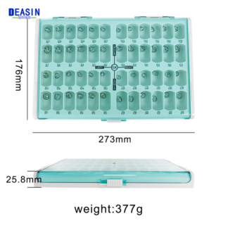 48pcs Dental Kids Adult Temporary Primary Molar Stainless Steel Orthodontic Teeth Pediatric Crowns Braces Dentistry Materials