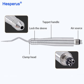 4 Hole Dental Tooth Extraction Surgery Instruments Turbine Pneumatic Elevator Set Tools With 5 Tips For Clinic Dentistry Tools