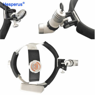 Dental 3w Led 2.5x/3.5x Head Wearing Binocular Magnifier White Medical Oral Headlight Angle Adjustable