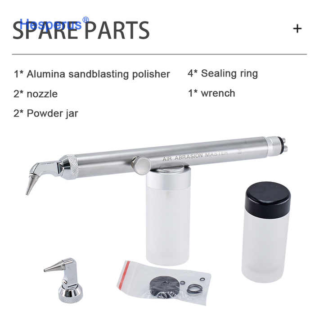 2in1 Dental Alumina Air Abrasion Polisher With Water Spray Aluminum Oxide Micro Blaster Microetcher Sandblasting
