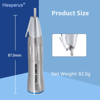 Deasin Dental Sg65l 1-1 Blue Ring Led E-type External Water Spray Straight Handpiece Dentistry Tools