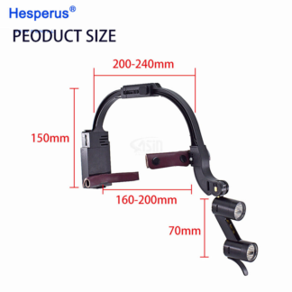 5w Dental Led Head Light Lamp 2.5x 3.5x Dentisit Surgical Headlight Magnification Binocular Loupes For Lab Equipment