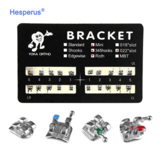 Best Quality Dental Instrument 022 Roth Laser Mark Orthodontic Bracket Odontologia Teeth Braces For Dentist
