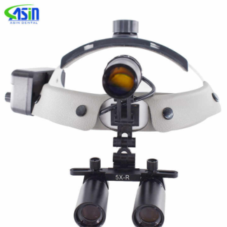 Dental 5x Surgical Loupes With 5w Headlight Medical Surgical Dental Binocular Loupes Glasses Magnifier Dentistry Other Equipment