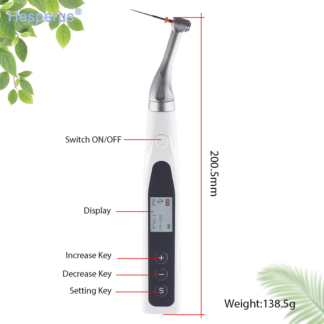 Deasin Dental 2 In 1 Wireless Endomotor Built-in Apex C Cordless Endodontic Motor With 16:1 Contra Angle Dentistry Equipment