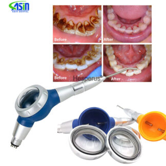 Dental Air Prophy Teeth Polishing Handpiece Sander Gun Turbine Units Air Prophy Unit Air Polisherjet Dentist Tools