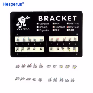 Dental Brackets Metal Bondable Mini Slot Roth Dental Orthodontic Bracket