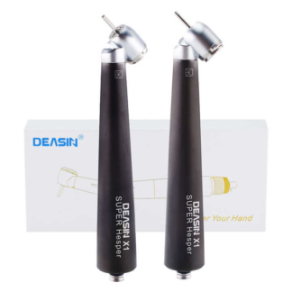 Dental X1-n Fiber Optic N-type 45-degree Angle Head Dental Air Turbine High Speed Handpiece 4 Water Jet Fg Burs