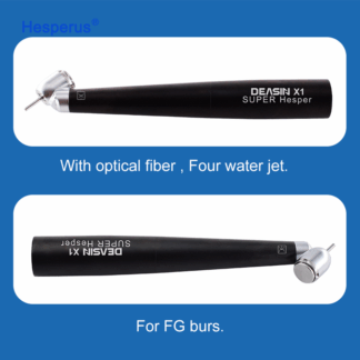 Dental Equipment Surgery Handpiece 45 Degree Angle Head High Speed Steel Body Drill With Optic Fiber Led Handpiece Dental