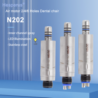 Dental Led Illumination Low Speed Air Motor With Micro Power Generator E-type 2/4/6 Hole Internal Water Spray Dentistry Tools