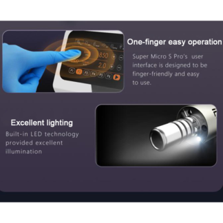 Super Micro S Pro Dental Electric Micro Motor/endo Motor 2 In 1/dental Handpiece Micromotor Brushless Micro Motor