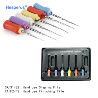 Dentistry Consumables Dental Endodontic Niti Hand Use Heat Activated Rotary File Sx-f3 25mm Root Canal Super File