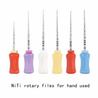 Dental Endodontic Niti File Hand Use Heat Activated Rotary Csx-f3 25mm Root Canal Super Files Dentistry Accessory 6pcs/box