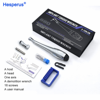 Dental Universal Implant Torque With 12pcs Drivers Wrench Dentistry Latch Head Handpiece 5 To 35 N.cm Dental Instrument