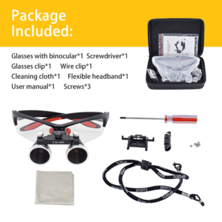 Hot Sale 3.5x/2.5x Head Eyeglasses Magnifier Glass Dental Loupe Surgery Surgical Magnifying Glasses