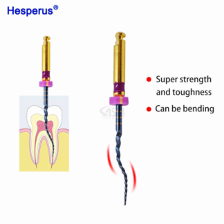 Dental Sx-f319mm/ 21mm/25mm/31mm Heat Activated Blue Files Endo Files Engine Use Rotary Files For Root Canal Treatment