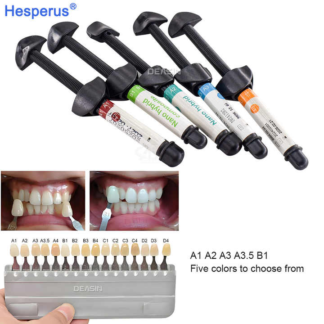 Non Flowable Resin 4.0g/pc Dental Light-curing Composite Resin Dental Filling Enamel Materials Aesthetics Solid Resin