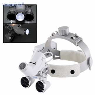 Wireless Portable Led Headlight 5w Dental Loupe Surgical 2.5x 3.5x Magnifying Glasses