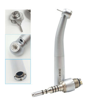 Dental High Speed F800 High Speed Push Button Handpiece With Kavo Type Coupling 2/4/6 Holes Optic Fiber Quick Connector