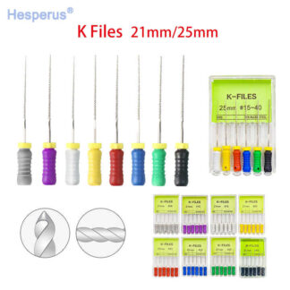 High Quality Stainless Steel Dental Endo Files K-files For Hand Use 25mm/21mm 31mm