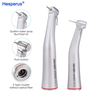 Dental Surgical Material 1:5 Increasing Contra Angle Handpiece With External Irrigation Water For Implant