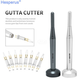 Dental Endo Gutta Cutter Teeth Whitening Oral Hygiene Tooth Gum Cutter Gutta Percha Cutter With 8 Tips Dentistry Tools