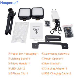 Dental Flash Light Oral Filling Lamp Led Photography Equipment Flashlight For Dentistry Equipment Filling Tools