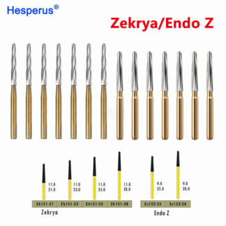 Dental Endo Z Bur 21mm 25mm 28mm Zekrya 702l Dental Tungsten Bur