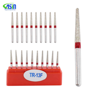 Multi Use Precise Dental Diamond Burs Fg Teeth Polishing Kit High Speed Handpiece Tip Diamond Bur