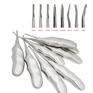 Dental Forceps Stainless Steel Dental Root Elevator Surgical Instrument Dentistry Tools