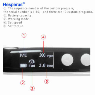 Portable Wireless Mini Dental Endo Motor/ Endodontic Motor Brushless Reciprocating With 16:1 Reduction Contra Angle Head