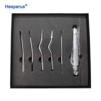Extraction Tool Kit Surgery Instruments Turbine Pneumatic Elevator Set Tools Dental 4 Holes Ce Dental Handpiece Handpiece Led